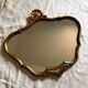 Antique Baroque Shell Mirror