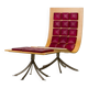 Saporiti Italia "Voyager" lounge chair and ottoman by Gaby Fois Dorell