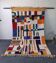 Large Abstract Multicolored Beni Ouarain Rug, Modern Mosaic Design 3x2m