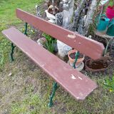 Cast-iron garden bench 1900