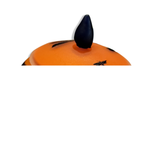 Bonbonnière pâte de verre signé
