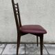 Set of 4 chairs from the 1960s with Scandinavian inspiration.