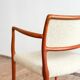 Fauteuil modèle 65 en teck par Niels O. Møller, Danemark