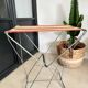 Vintage canvas folding stool