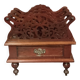 Wooden magazine rack