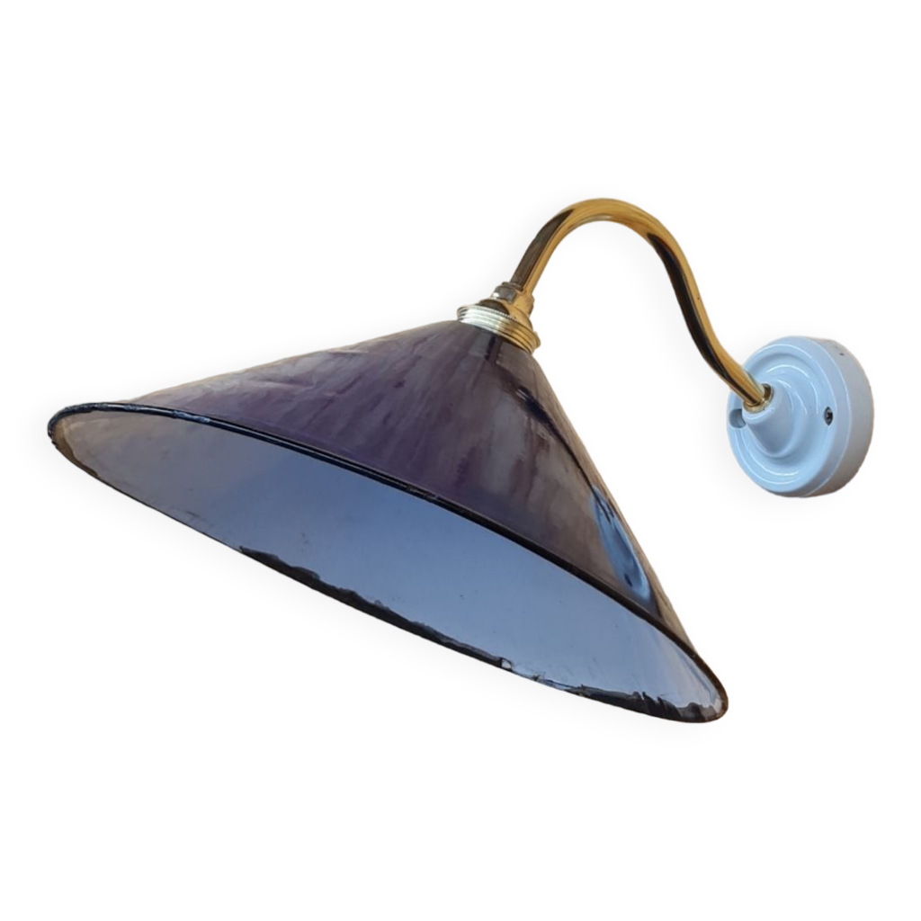 Applique vintage en tôle émaillée Selency