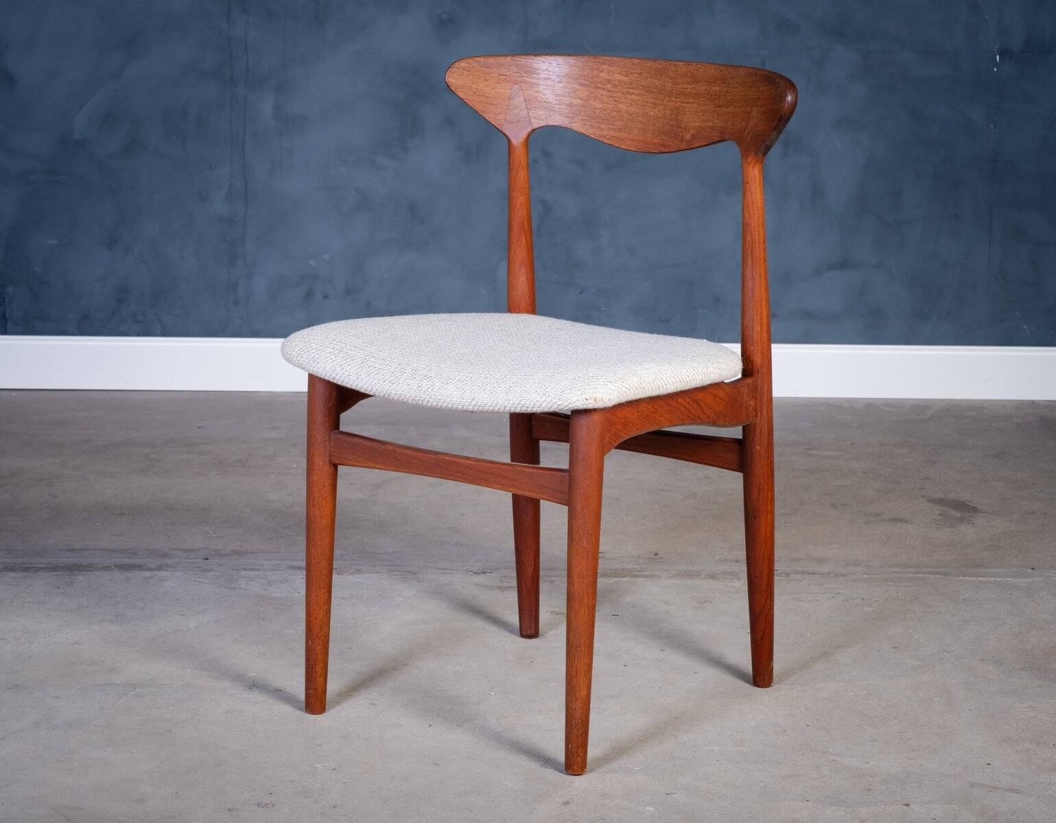 Vintage Teak Dining Chairs from Slagelse Møbelfabrik, Denmark, 1960s, Set of 6
