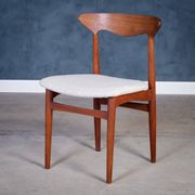 Chaises de Salle à Manger Vintage en Teck de Slagelse Møbelfabrik, Danemark, 1960s, Set de 6