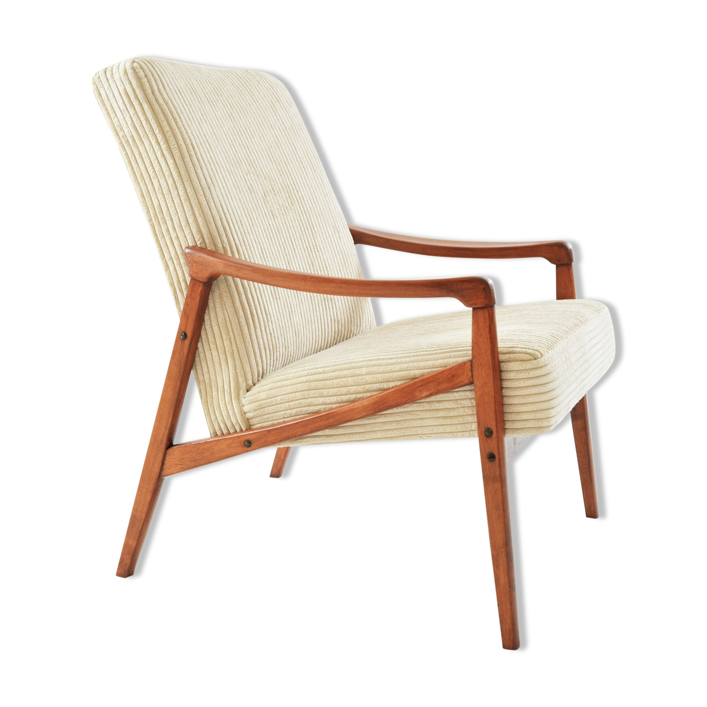 Pen chair corduroy cream