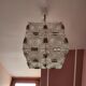 Glass chandelier from the c. 1970