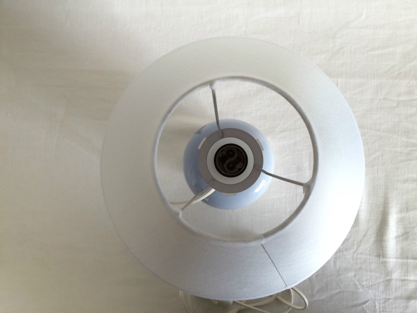 Royal Copenhage porcelain lamp