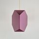 Ensemble de 2 suspensions violettes Seks-Tre par Ole Panton pour Lyfa, Danemark 1960
