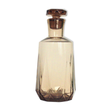 Carafe en verre fumé années 70