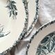 6 ironstone soup plates “Mûre” Badonviller