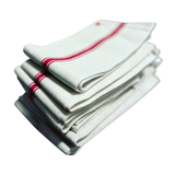 Old tea towels in new linen