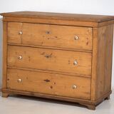 Antique solid wood chest of drawers (c.1920) #25