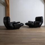 Pair of Ligne Roset Marsala Lounge chairs by Michel Ducaroy, 1970s