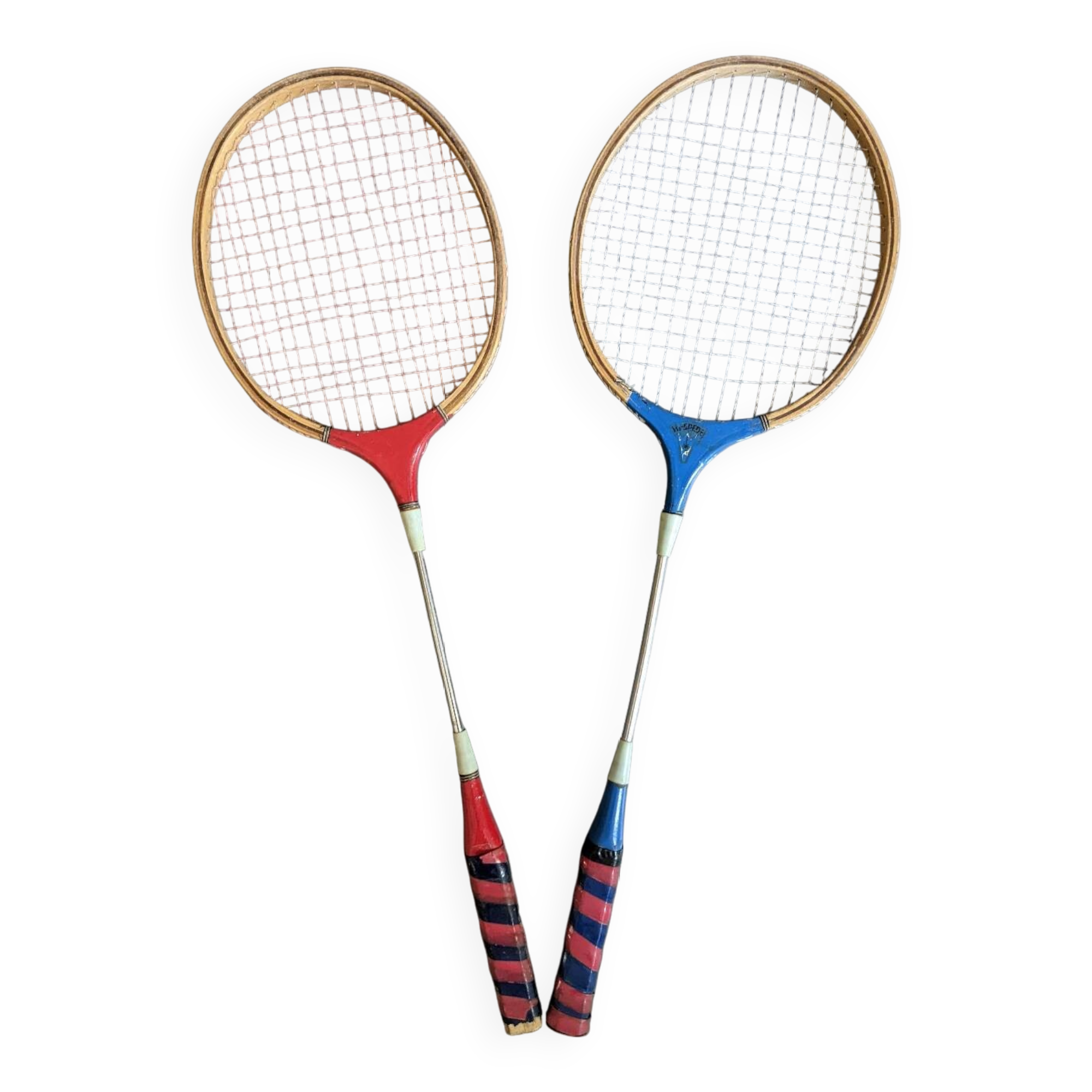 Vintage badminton rackets