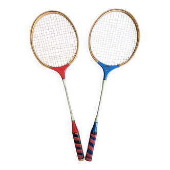 Raquettes de badminton vintages