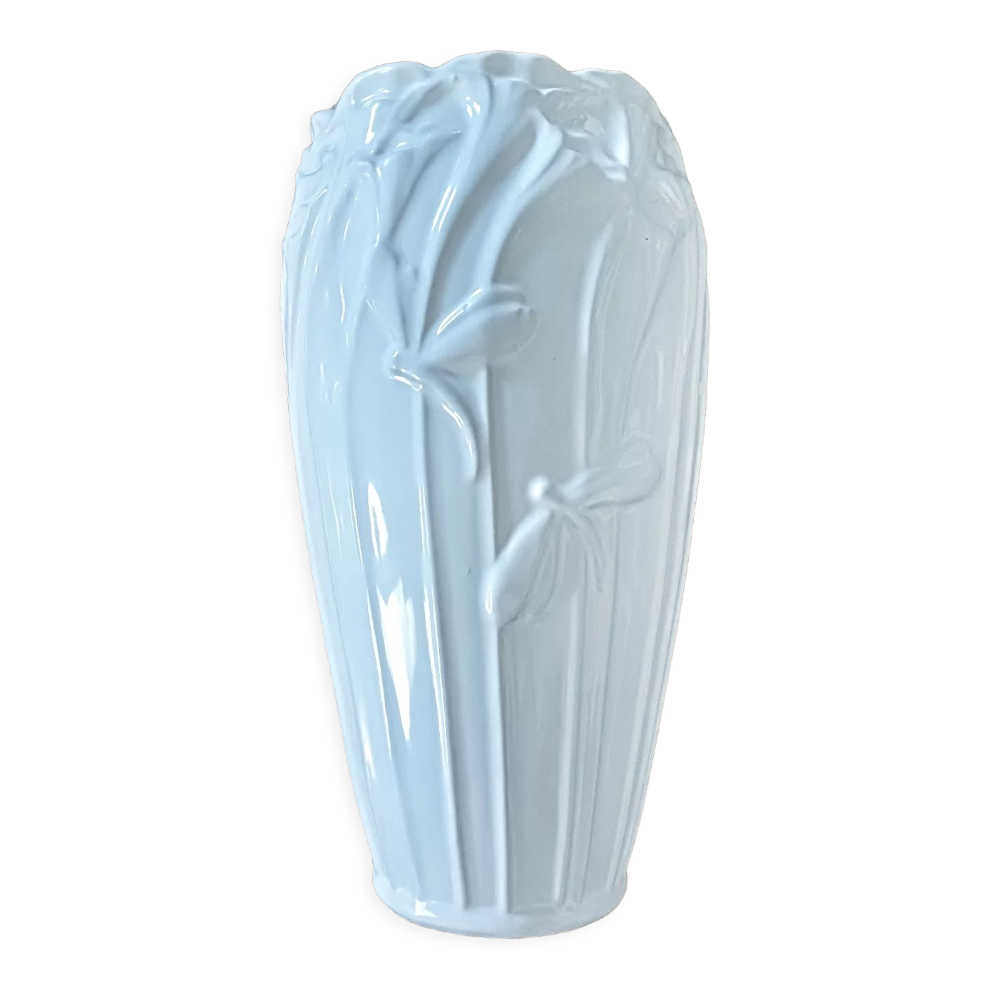 Art Nouveau style ceramic vase