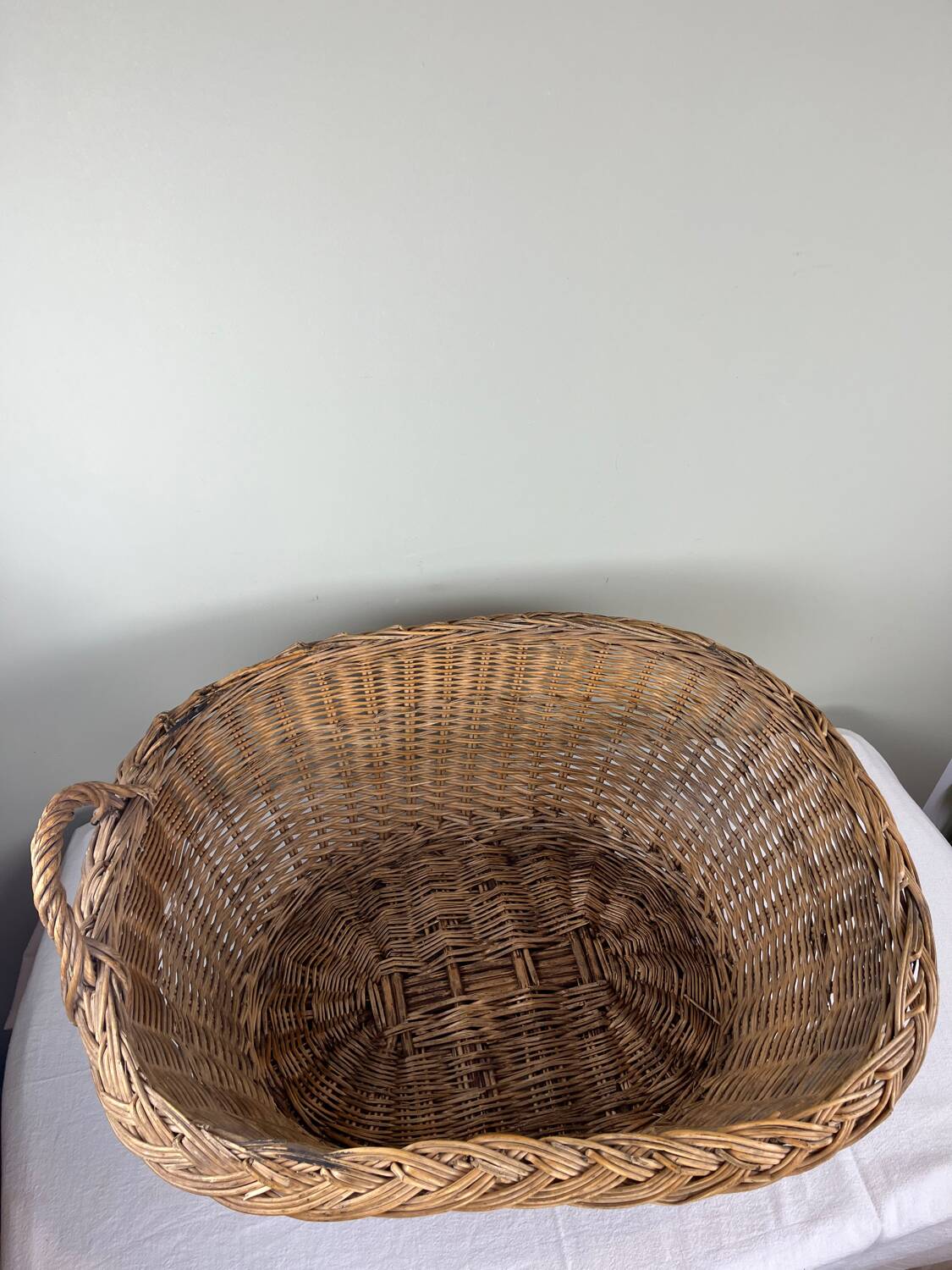 Large antique basket
