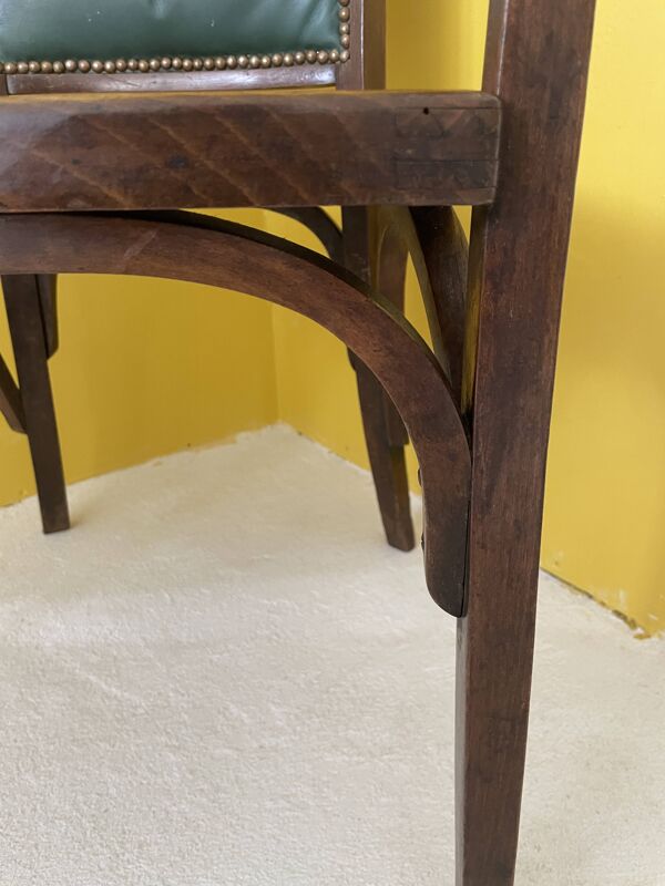 Chaise de bureau W. Baumann, années 1930