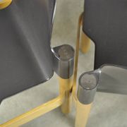 Thonet / chaises de salle à manger vintage flex 2000 en hêtre (2) / gerd lange / années 1990
