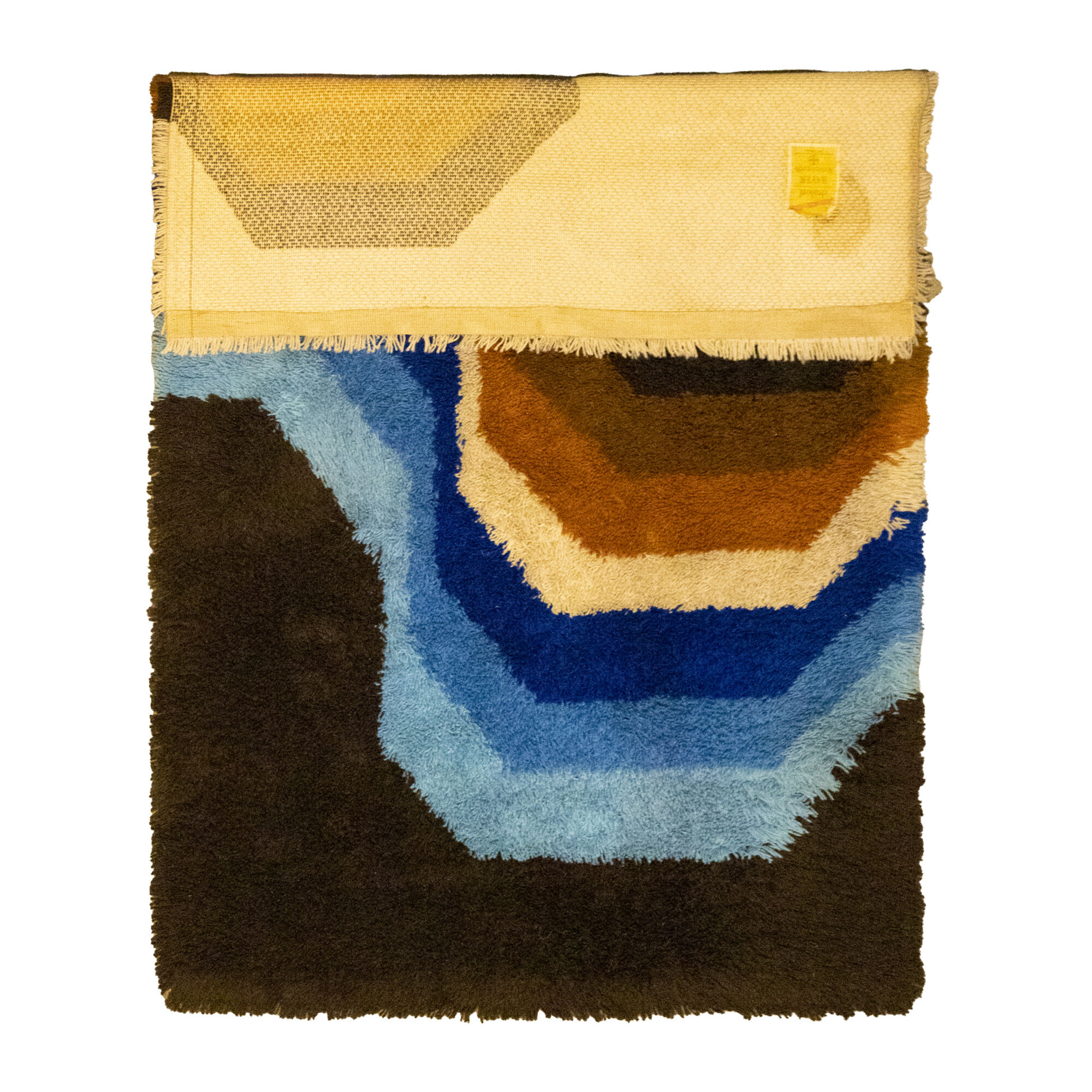 Blue and Orange Desso 'Rainbow' Carpett