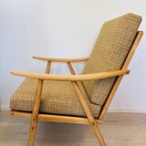 Fully restored boomerang lounge armchair by ton from czechoslovakia 1960’s
