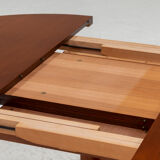 Round to oval danish dining table, Denmark, 1960’s