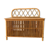 Vintage rattan box