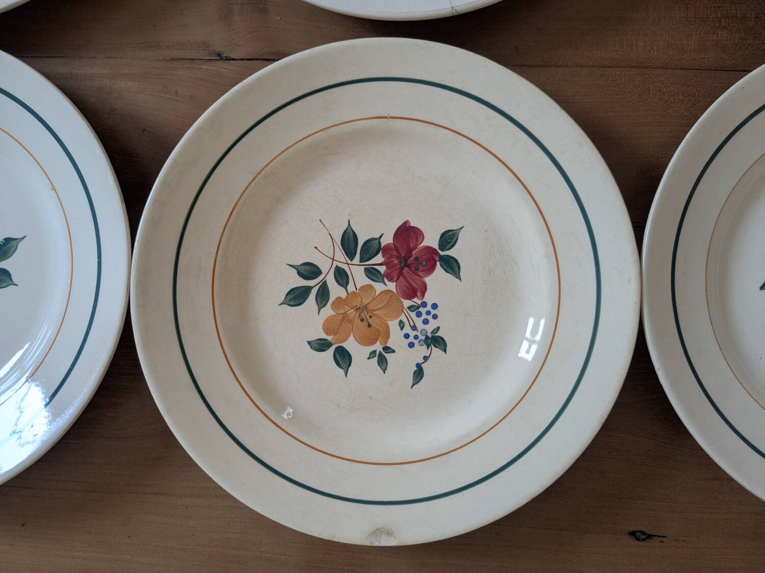 8 Marielle Saint Amand dinner plates