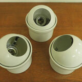 3 wall lamps Lumiance eyeball spots