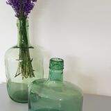 Bluish green bottle