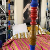 Lit à colonne, artiste Mexicain, King Size, matelas mémoire de forme