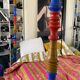 Mexican artist four-poster bed, king size, memory foam mattress