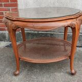 Old round coffee table chippendale style