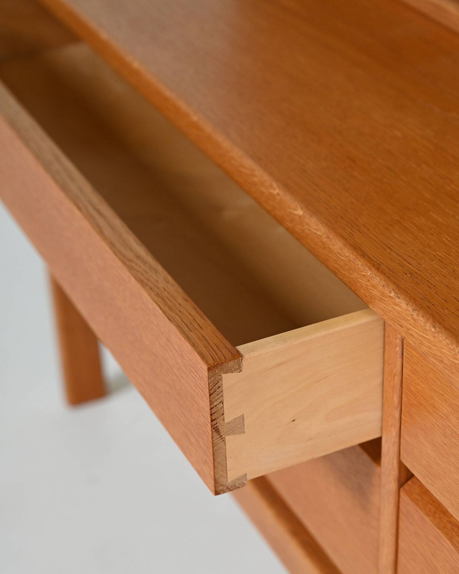 Scandinavian oak bookcase, 1960s