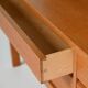 Scandinavian oak bookcase, 1960s