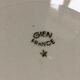 5 dessert plates in Gien porcelain France