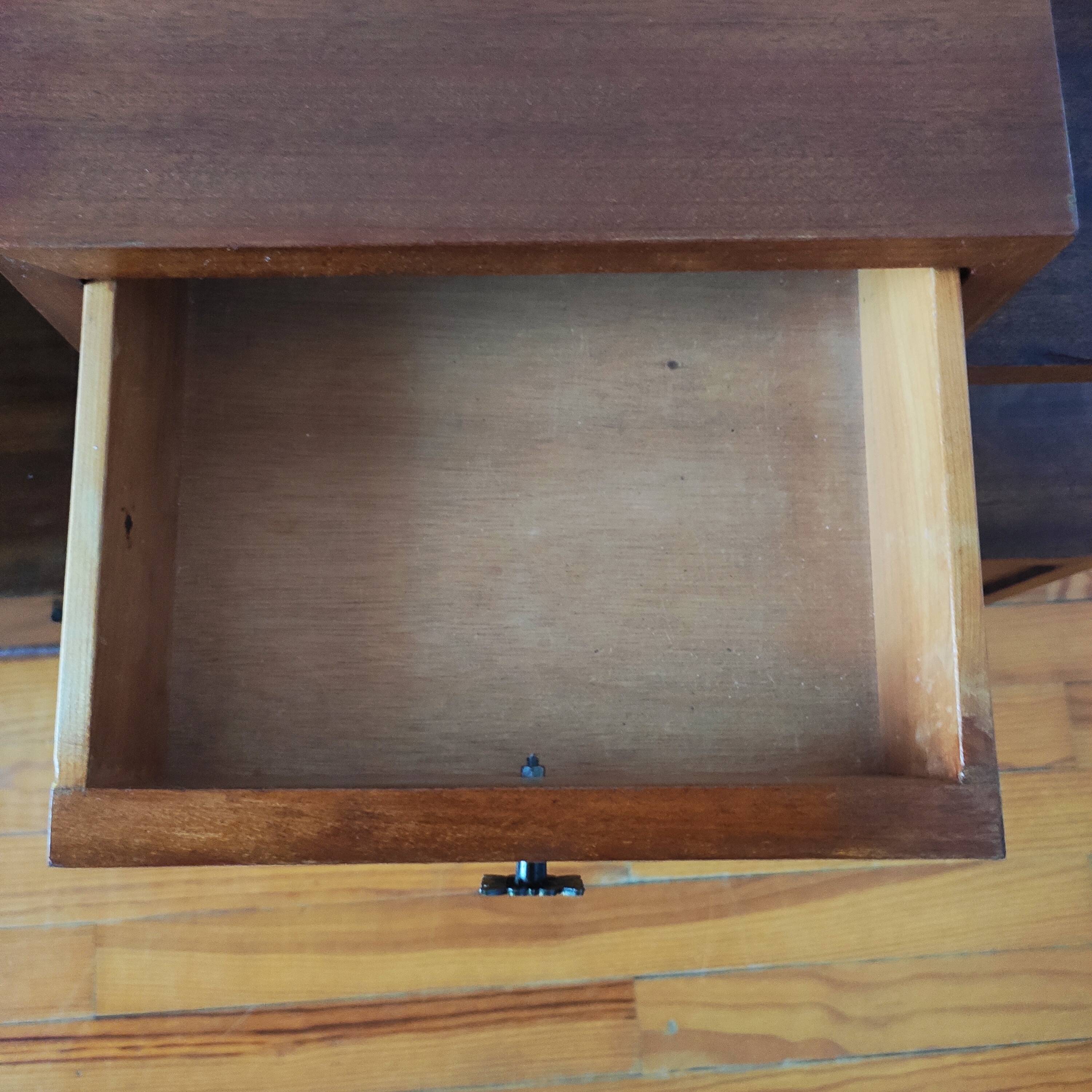 Pair of vintage bedside tables 1950/60