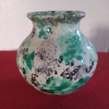 Vallauris ball vase signed Jérôme Massier