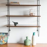 Shelf wood and metal
