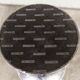 Paire de tabourets aluminium chromé Eichholtz 2000