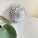APPLIQUE Semi-Crystal Ceiling Light 1950s