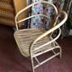 Fauteuil Chaise en rotin / osier vintage