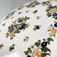 Presentation dish, ceramic pie dish with floral motifs. Very good retro vintage condition