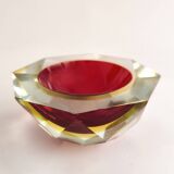 Cenicero in Murano crystal by Flavio Poli años 60