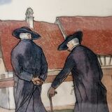 Plat Obernai faienceries sarteguemines