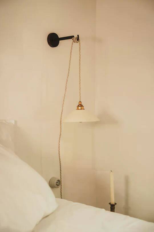 LISETTE - White terracotta - Portable lamp